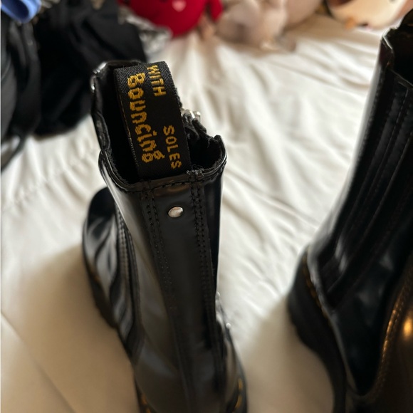 Platform Doc Marten Black boots - Picture 3 of 7